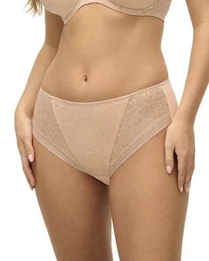 Fantasie Icon Plunge figi damskie z gładkim tyłem - beżowe Natural Beige