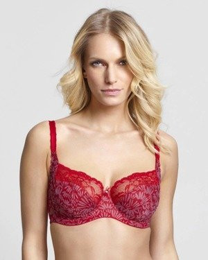 Jasmine biustonosz - czerwony PROMOCJA