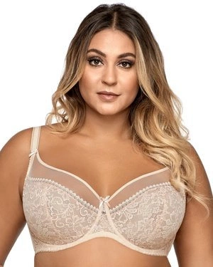 Soft Crystal AV 1396 biustonosz - beżowy/cielisty