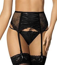 Yvette/MS mini-stringi - czarne
