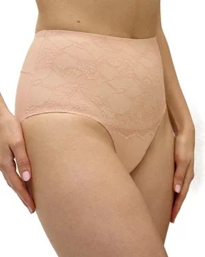 Wacoal Essence figi modelujące z wysokim stanem - różowe Cameo Pink