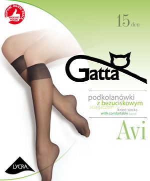 Podkolanówki Avi Lycra - nero