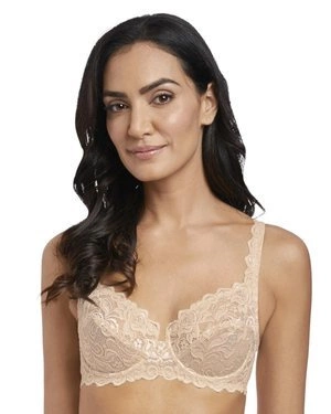 Eglantine biustonosz miękki balkonetka - beżowy/cielisty