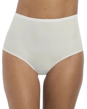 Smoothease figi z wyższym stanem - białe ONE SIZE