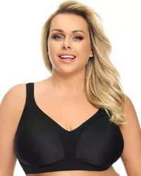 Anya K422 biustonosz miękki termicznie formowany bez fiszbin - czarny