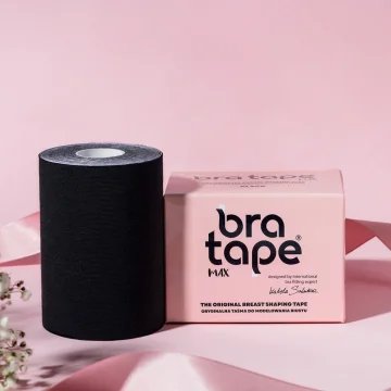 Bra Tape - modelująca taśma do biustu MAX 10 cm czarna