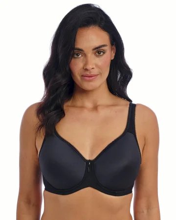 Wacoal Basic Beauty biustonosz spacer full cup na fiszbinach - czarny