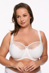 Biustonosz semi-soft keto maxi bsm 1134 - biały