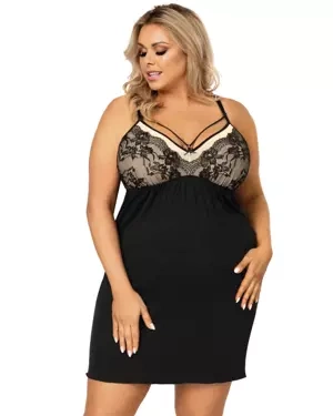 Koszulka Sarah II Plus - czarny