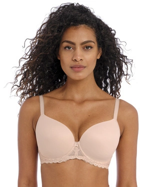 Freya Offbeat biustonosz T-shirt plunge - beżowy