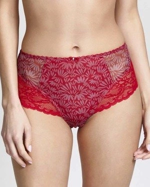 Jasmine figi z wysokim stanem - czerwone PROMOCJA