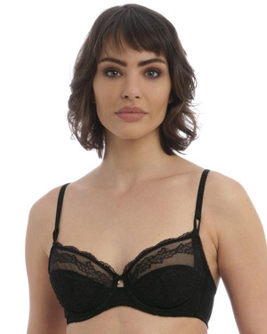 Ravissant biustonosz miękki balkonetka - czarny