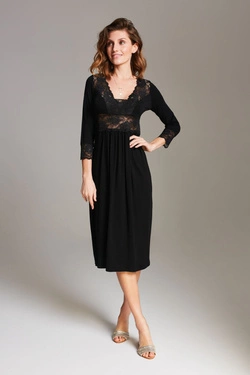 Koszula Nocna OH!ZUZA N&D S001 - czarna