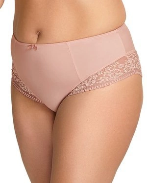 Roxie figi z wysokim stanem - różowe