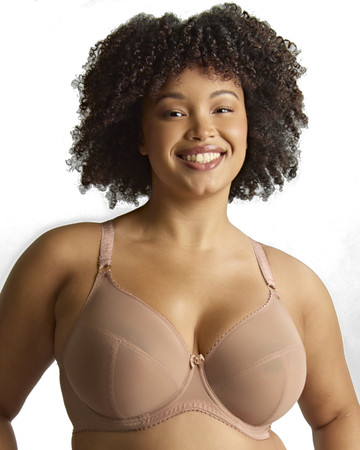 Liberty biustonosz plunge – mocha - Sculptresse