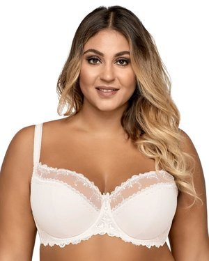 Novato AV 1030 MAXI biustonosz półusztywniany - biały