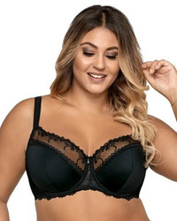 Novato AV 1030 biustonosz półusztywniany - czarny