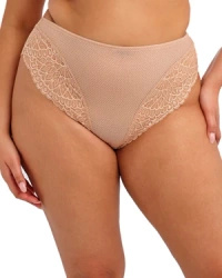 Elomi Tiernie figi koronkowe z podwyższonym stanem - beżowe / cieliste