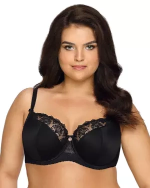 Fressia AV 1921 biustonosz półusztywniany - czarny