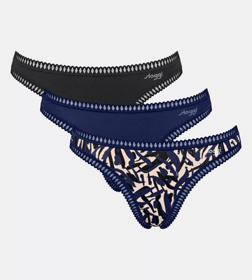 Sloggi majtki Go Crush String C3P - 3 pary