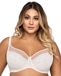 Soft Crystal AV 1396 biustonosz miękki - biały