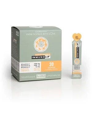 Immunolip Rokitnik+OMEGA-3 liposomalne witaminy C, D, E i DHA 30 saszetek