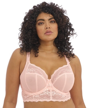 Charley biustonosz braletka z fiszbinami - różowy