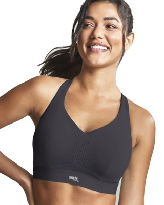 Panache Sport Endurance biustonosz nieusztywniany z fiszbiną - czarny