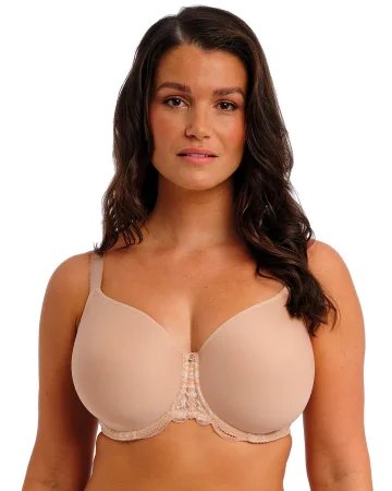 Fantasie Emmaline biustonosz spacer z koronką full cup - beżowy