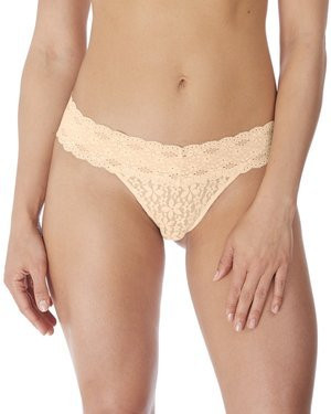 Halo Lace figi - beżowe/cieliste