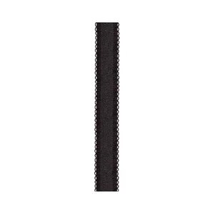 Julimex Ramiączka materiałowe – Czarny – (RB398)
