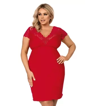 Koszulka Tess Plus - czerwona