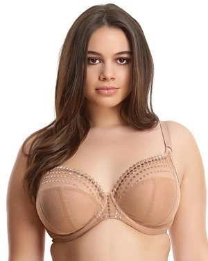 Matilda biustonosz plunge - beżowy