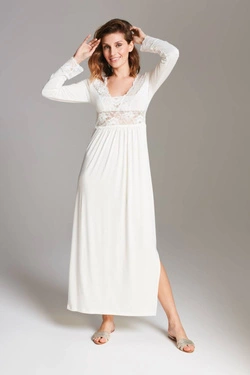 Koszula Nocna OH!ZUZA N&D S002 - kremowa