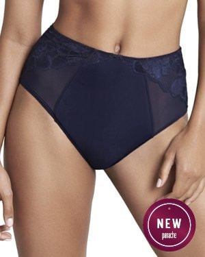 Rocha figi z wysokim stanem – granatowe