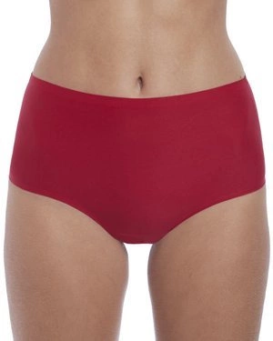 Smoothease figi z wyższym stanem - czerwone ONE SIZE