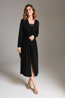 Peniuar OH!ZUZA N&D S010 - czarny