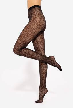 Rajstopy Mosaica Wz.02 20 Den - nero