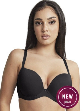 Faith biustonosz plunge - czarny