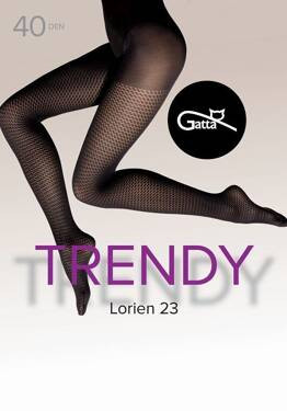 Rajstopy Lorien Wz.23 40 Den - nero