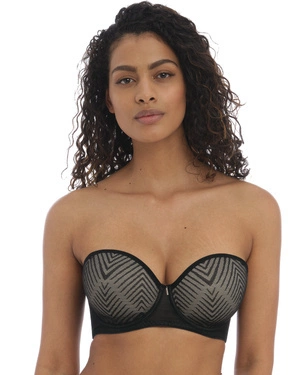 Freya Tailored biustonosz z odpinanymi ramiączkami - czarny