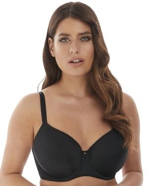 Aura biustonosz T-shirt - czarny