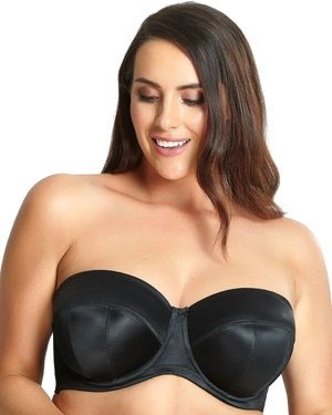 Dana biustonosz z odpinanymi ramiączkami - czarny