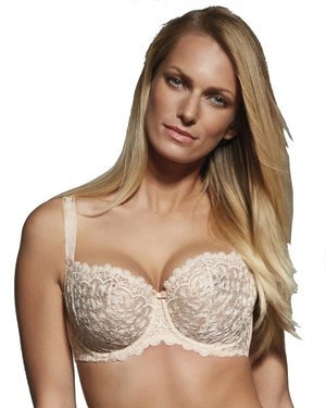 Betty biustonosz halfcup miękki - beżowy/cielisty