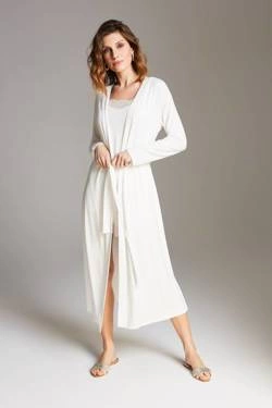 Peniuar OH!ZUZA N&D S010 - kremowy