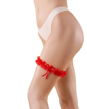 Monako podwiązka na studniówkę (PW-03) – czerwona