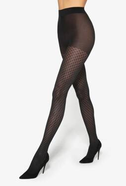 Rajstopy Lattice Wz.03 40 Den Sale - nero