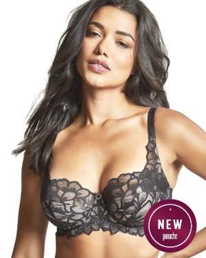 Allure biustonosz full cup – czarny