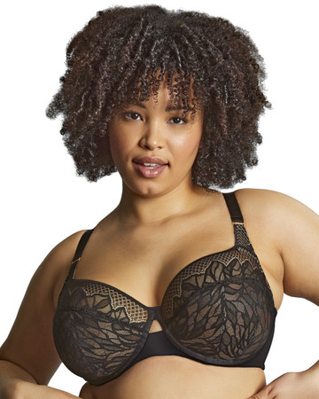 Sophia biustonosz full cup - czarny - Sculptresse