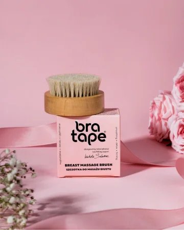Bra Tape - szczotka do masażu biustu